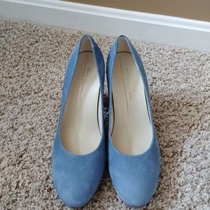 ecco pumps blue